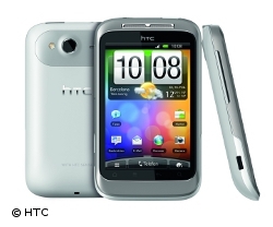 Das HTC Wildfire S läuft auf Android 2.4